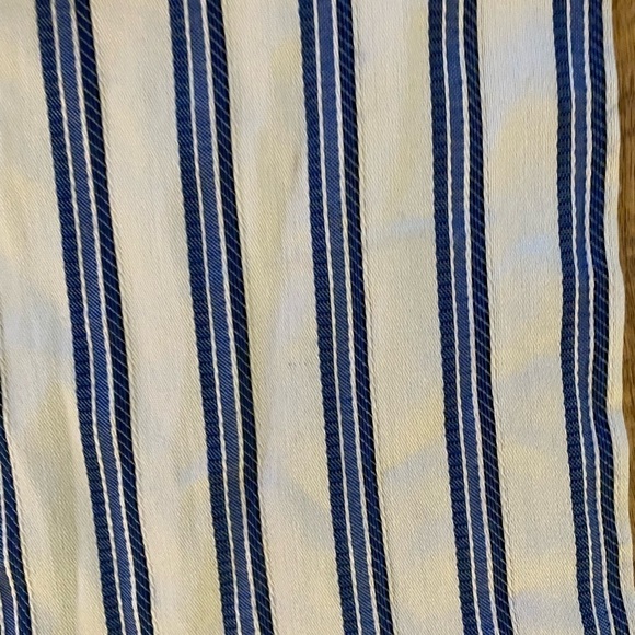 BCBG Generation Size 2 small striped peplum jumpsuit with flare leg new … - Picture 9 of 10